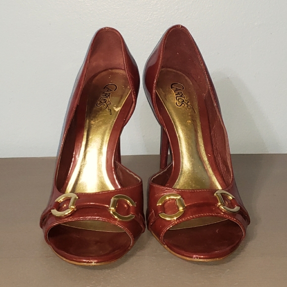 Carlos Santana Roulette stilettos, Sz 8M - Picture 1 of 4